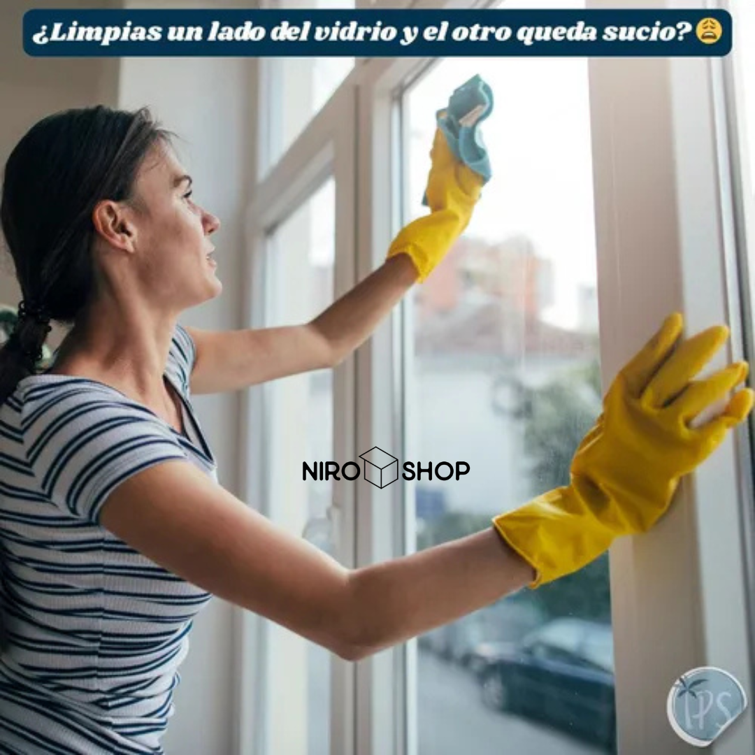 Limpia vidrios magnético