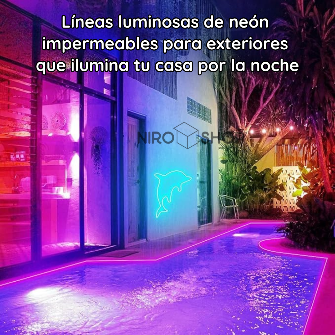 Luz LED neón impermeable 5 metros