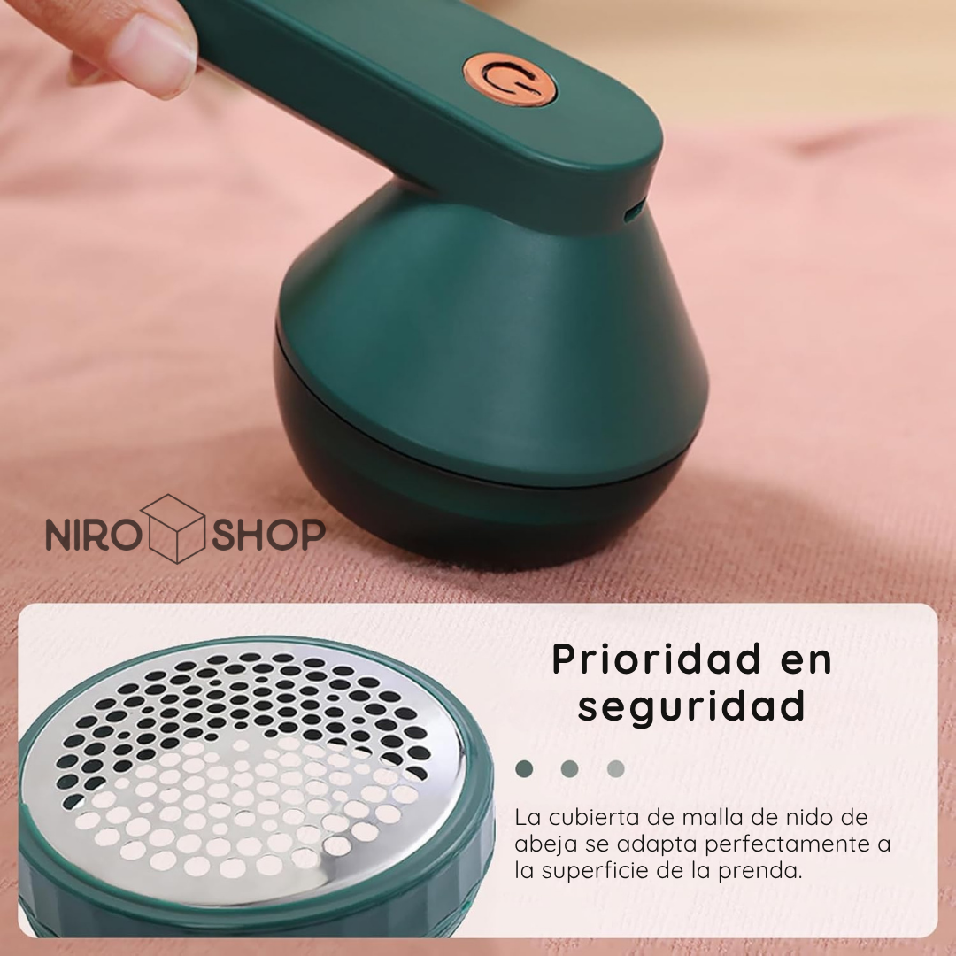 Removedor de motas eléctrico y recargable USB
