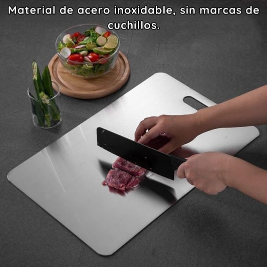 Tabla cortar acero inoxidable