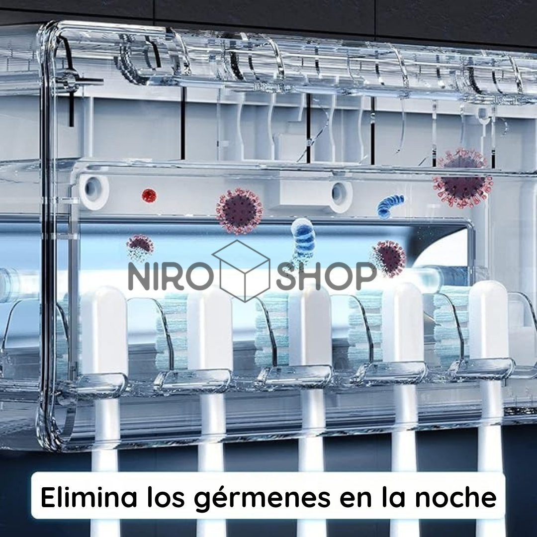 Soporte esterilizador de cepillos UV