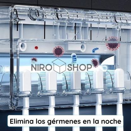 Soporte esterilizador de cepillos UV