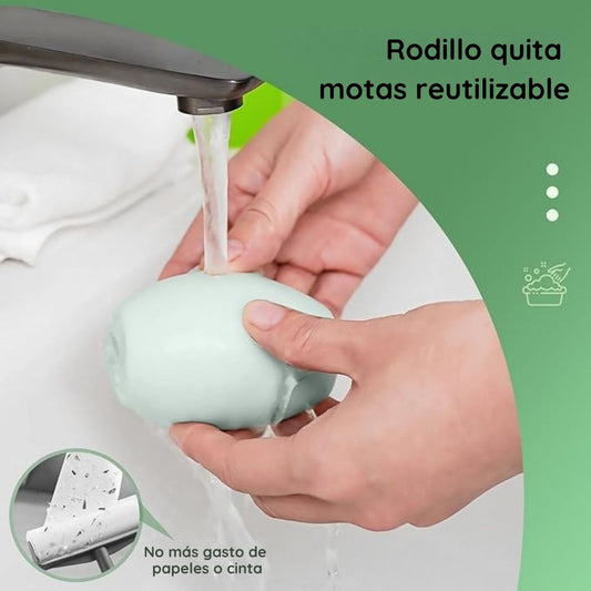 Removedor de motas lavable