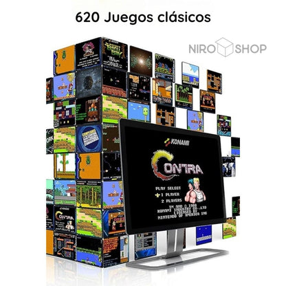 Consola nostálgica 620 juegos