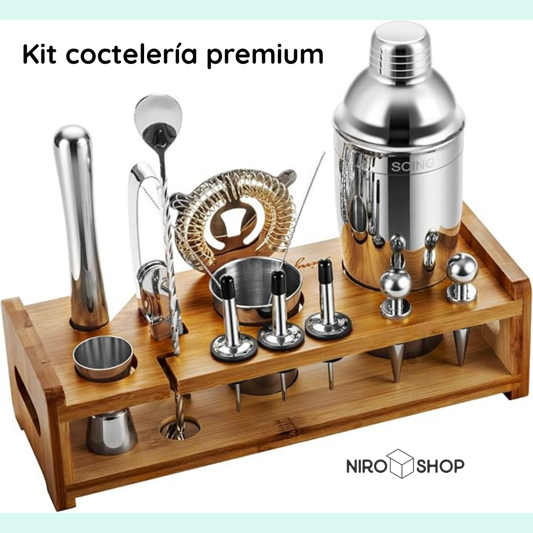 Kit coctelería premium