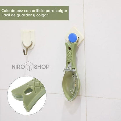 Quita escamas con depósito