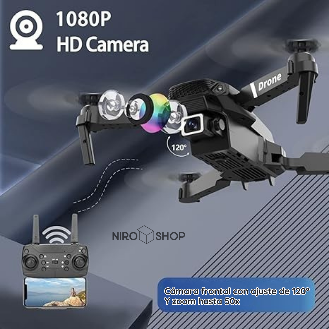 Dron D3 Pro MAX | 2 Cámaras y aplicación