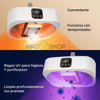 Secadora eléctrica portátil
