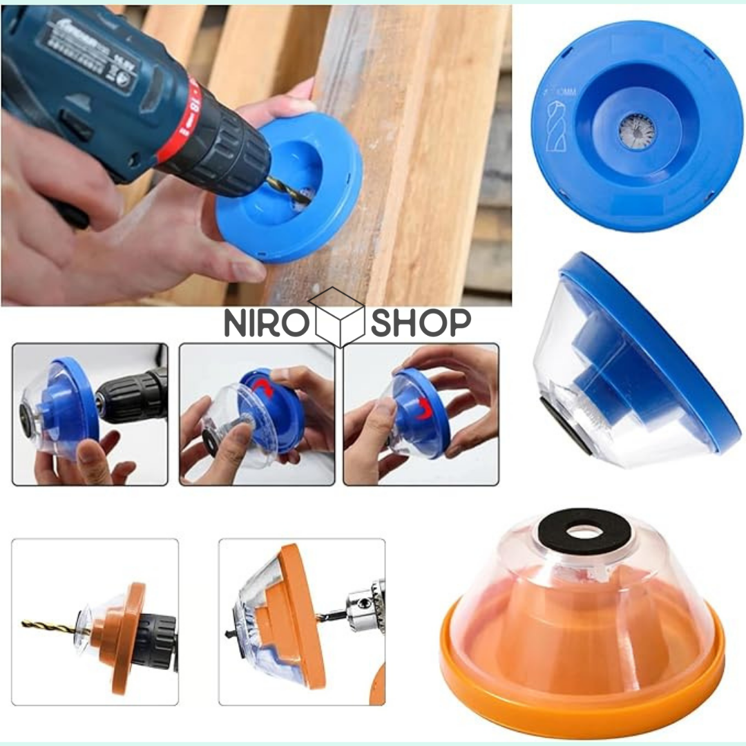 Recolector de polvo para taladro