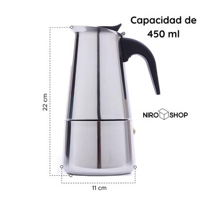 Cafetera Italiana 9 tazas - 450ml