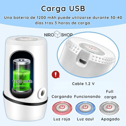 Bomba y dispensador de agua eléctrico