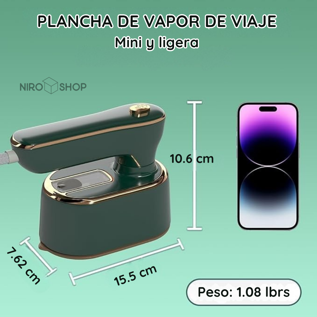 Mini plancha portátil 180°