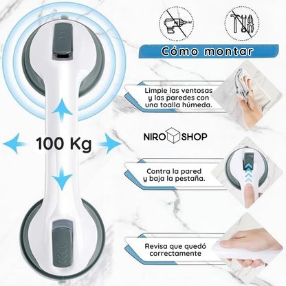 Manija de seguridad y soporte