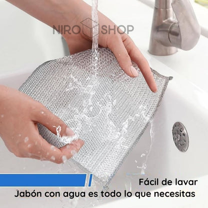 Paño lavaloza x5 unidades