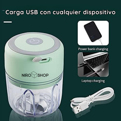 Picatodo portátil recargable