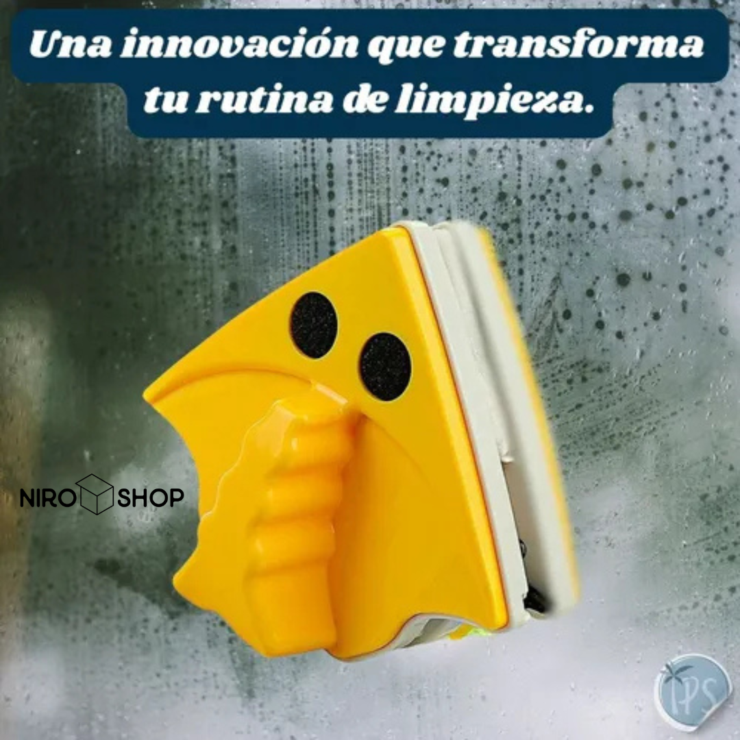 Limpia vidrios magnético