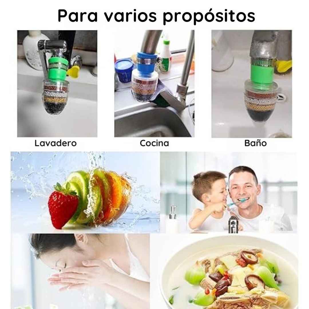 Filtro purificador de agua