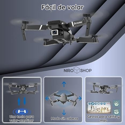 Dron D3 Pro MAX | 2 Cámaras y aplicación