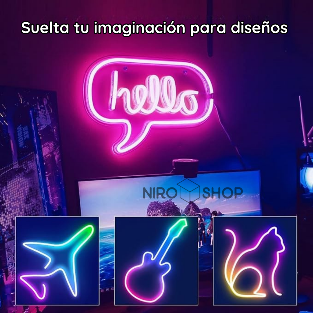 Luz LED neón impermeable 5 metros