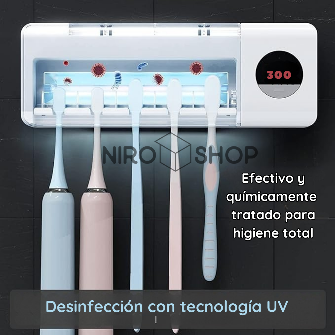 Soporte esterilizador de cepillos UV