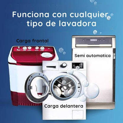 Kit x12 pastillas lavadora CleanMax