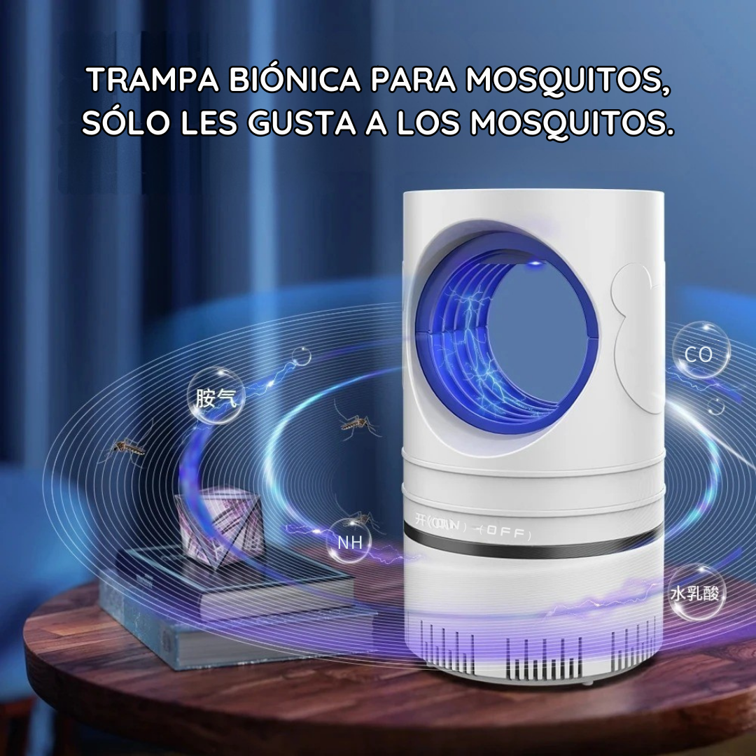 Lámpara mata mosquitos