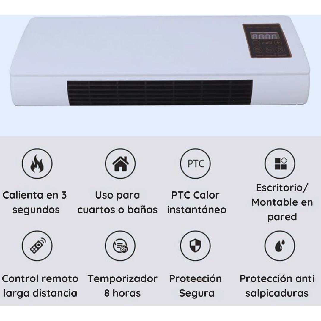 Calefactor eléctrico portátil