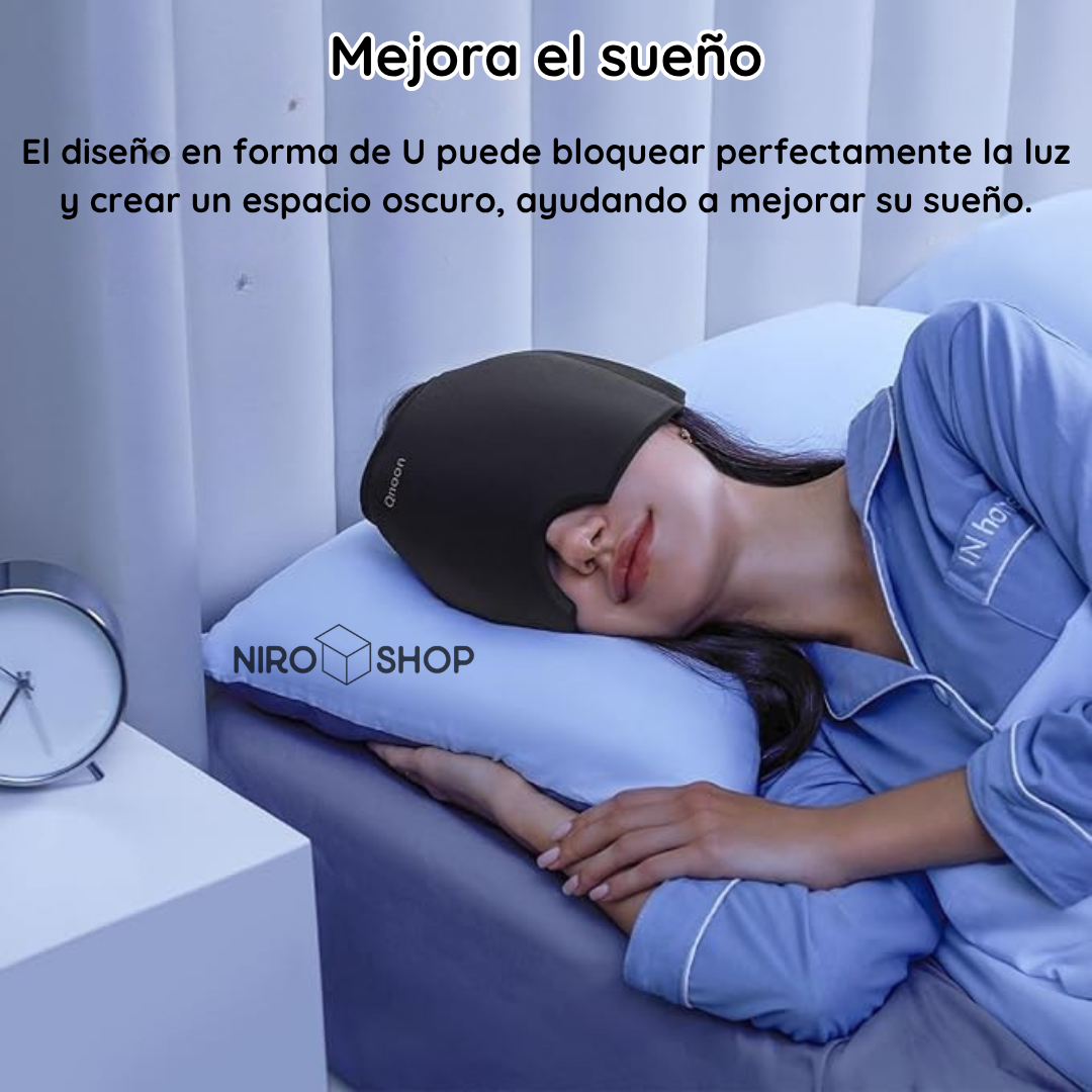 Gorro de gel antimigraña | Terapia en frío o calor