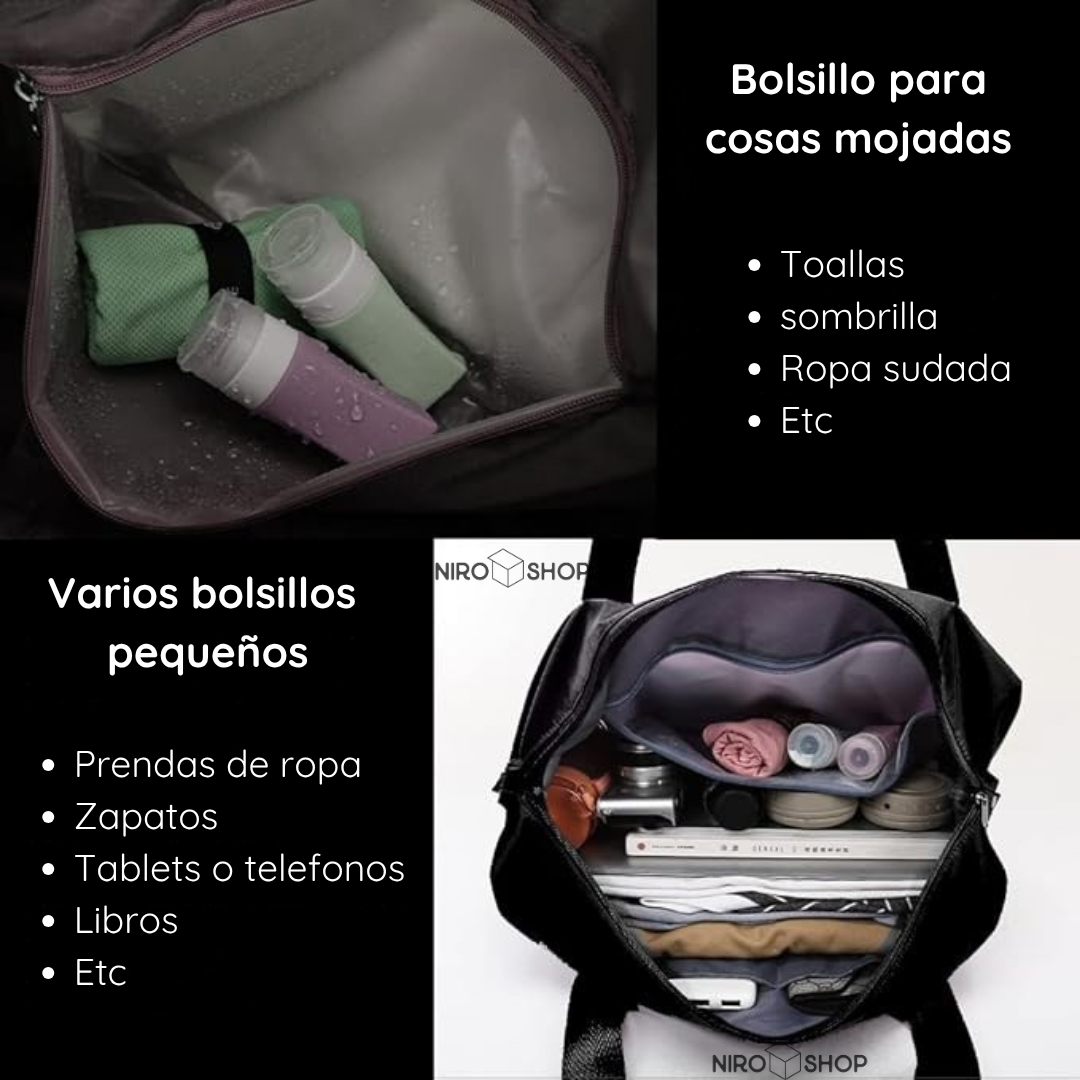 Bolso plegable y expandible | Varios colores