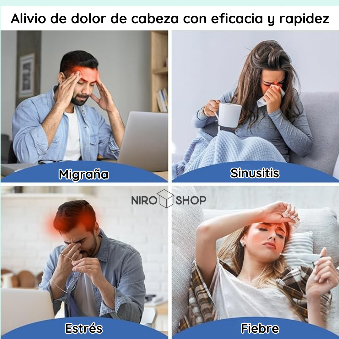 Gorro de gel antimigraña | Terapia en frío o calor
