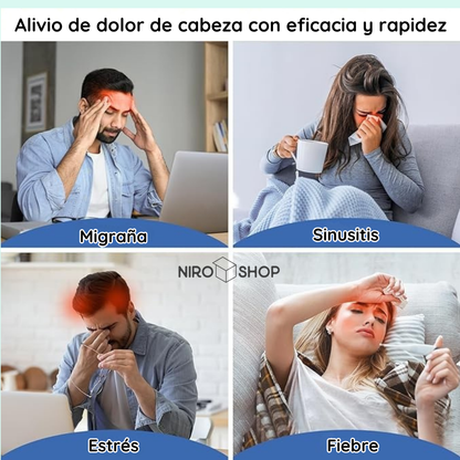Gorro de gel antimigraña | Terapia en frío o calor