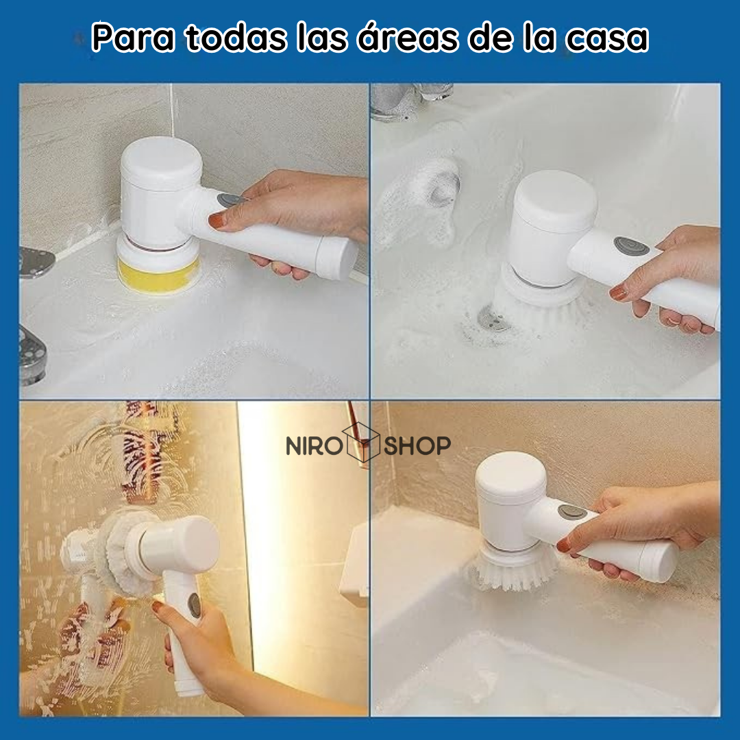 Cepillo limpiador eléctrico multifuncional