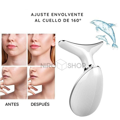 Masajeador facial laser