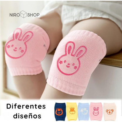Rodilleras de algodón para bebé | Varios diseños