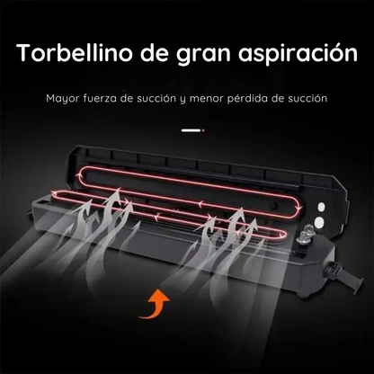 Selladora al vacío + bolsas herméticas