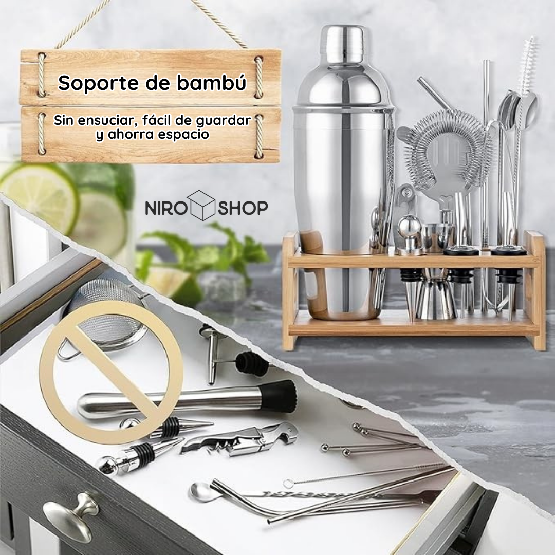 Kit coctelería premium