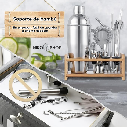 Kit coctelería premium