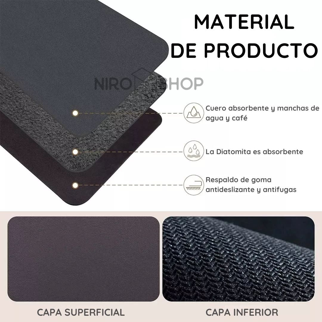 Tapete ultra absorbente multiusos
