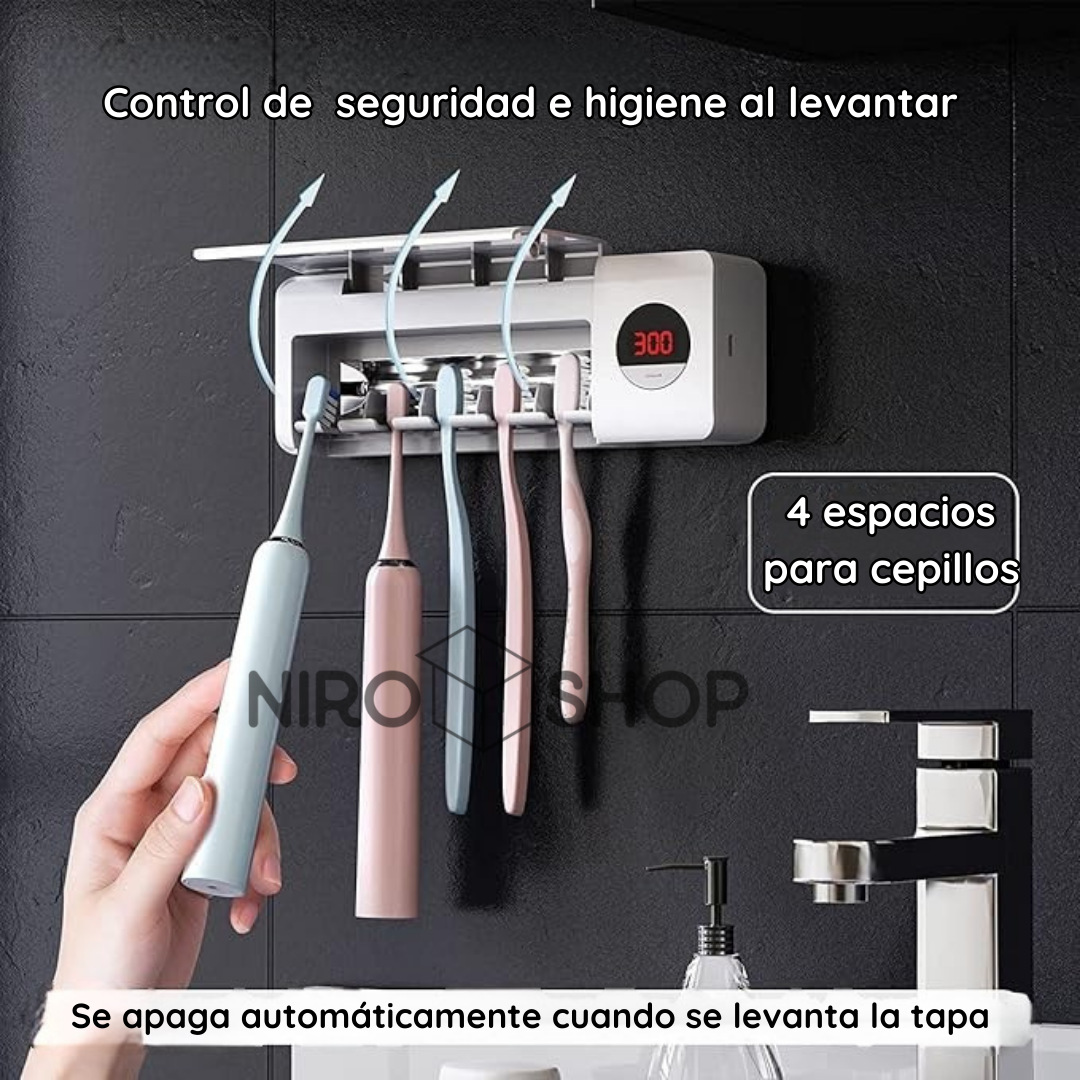 Soporte esterilizador de cepillos UV