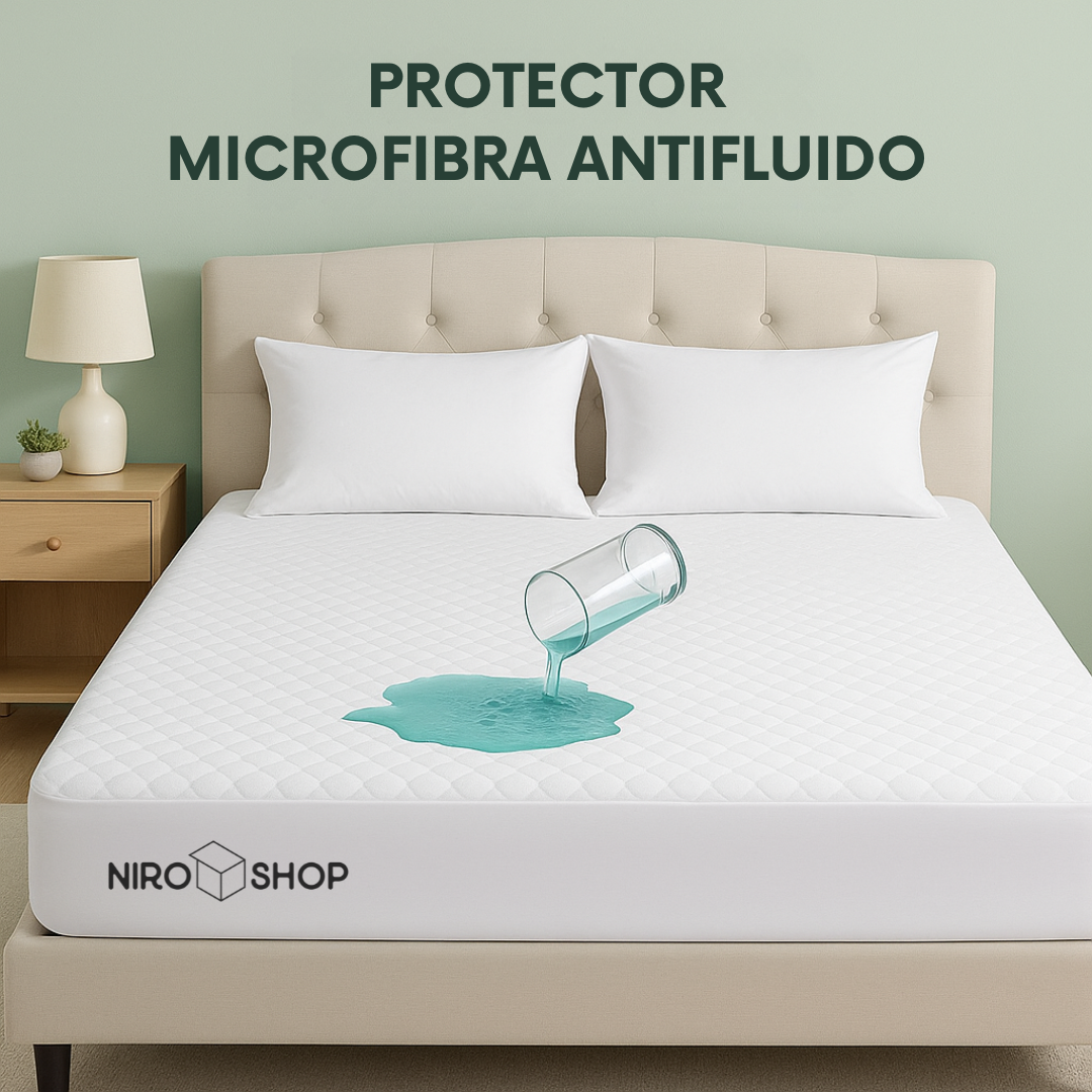 Funda protectora colchón + fundas incluídas
