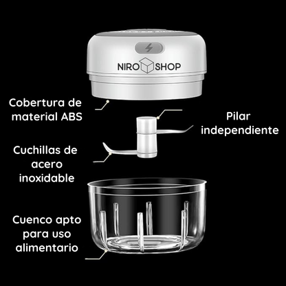 Picatodo portátil recargable