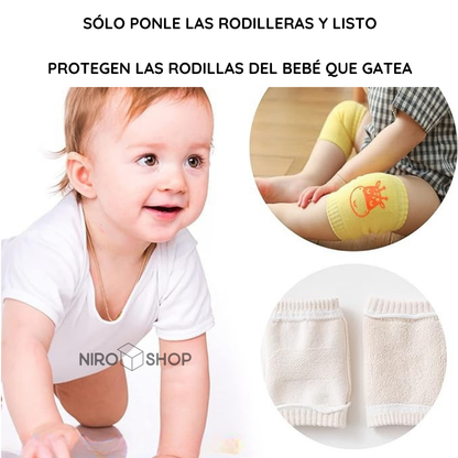 Rodilleras de algodón para bebé | Varios diseños
