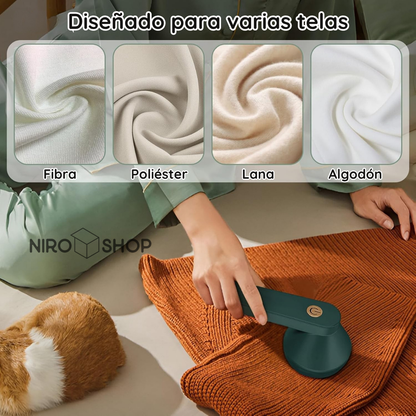 Removedor de motas eléctrico y recargable USB