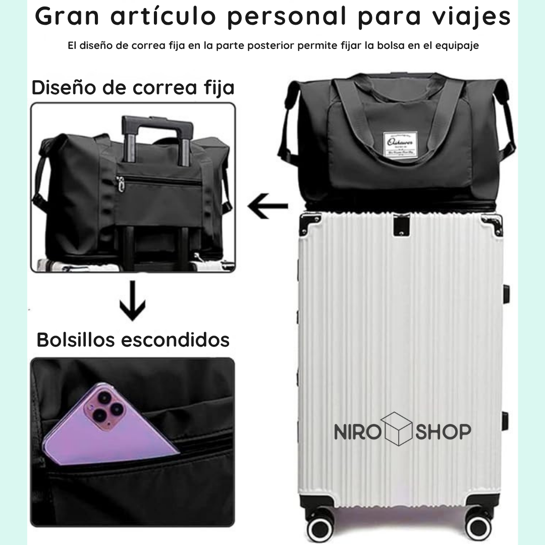 Bolso plegable y expandible | Varios colores