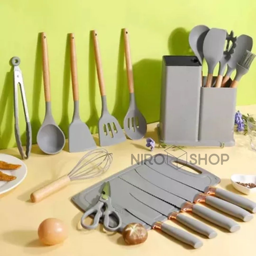 Kit utensilios cocina x19