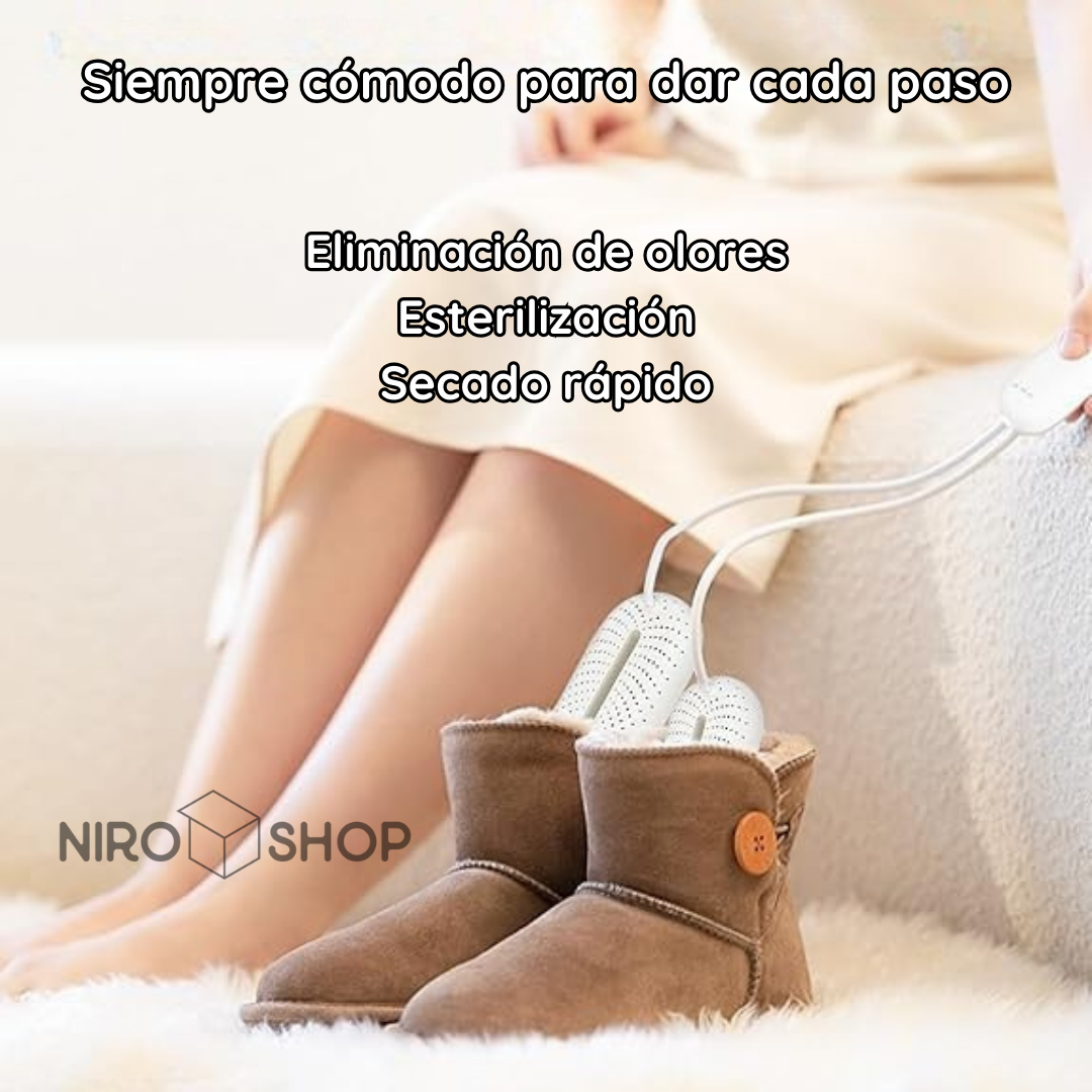 Secador eléctrico zapatos - Elimina olores
