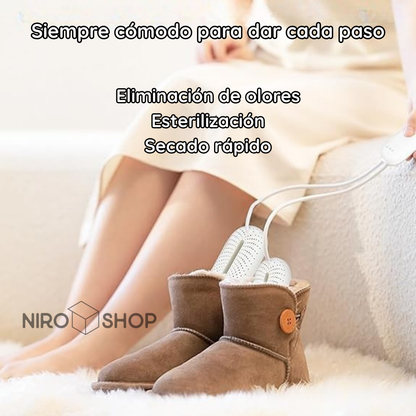Secador eléctrico zapatos - Elimina olores