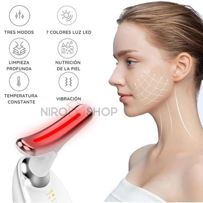 Masajeador facial laser