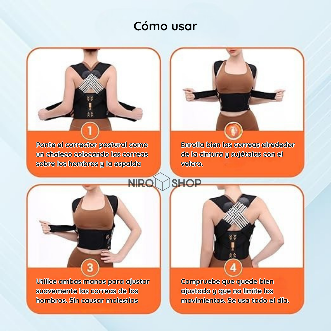 Chaleco corrector de postura
