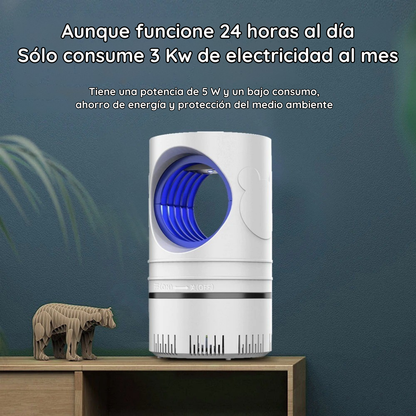Lámpara mata mosquitos